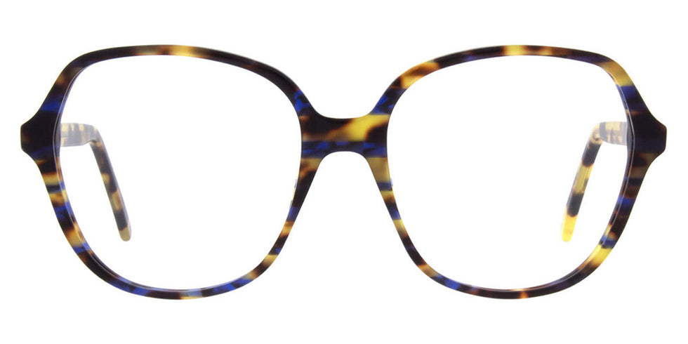 Andy Wolf® 5144 ANW 5144 04 58 - Yellow/Blue Eyeglasses