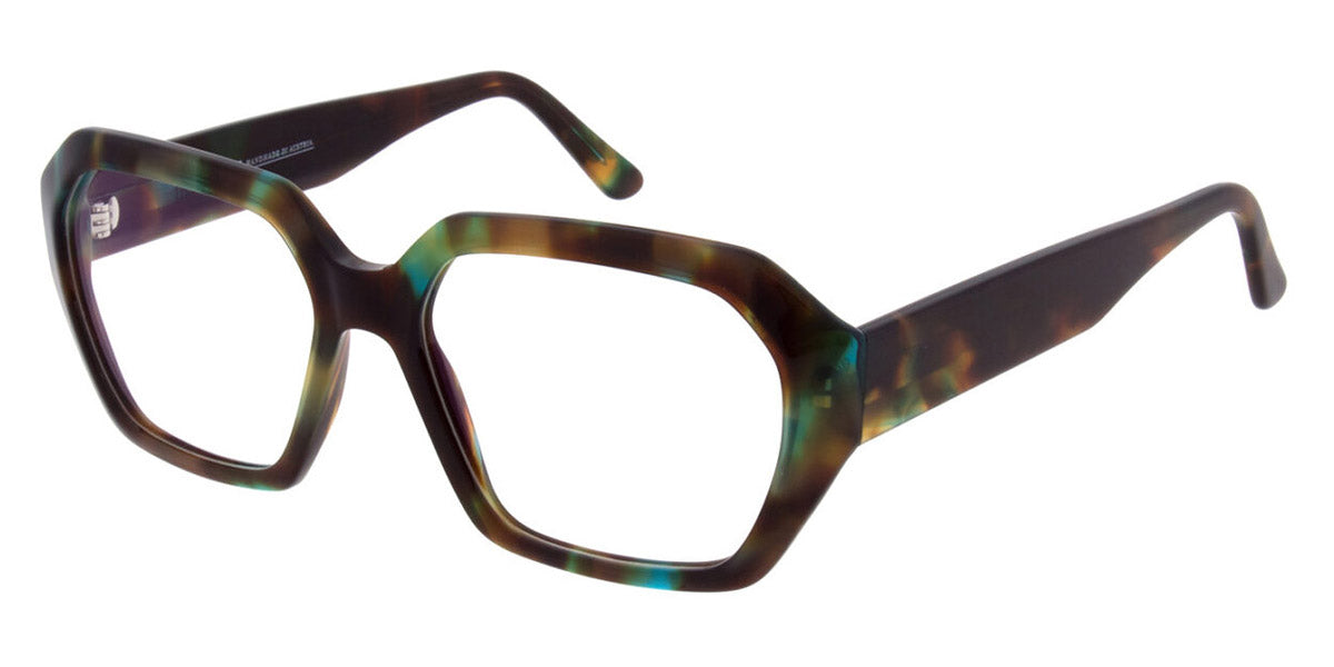 Andy Wolf® 5149 ANW 5149 03 56 - Teal/Brown Eyeglasses