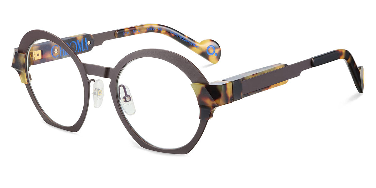 Etnia Barcelona® CHROMA N11 7 CHR011 51O BRHV - BRHV Brown/Havana Eyeglasses
