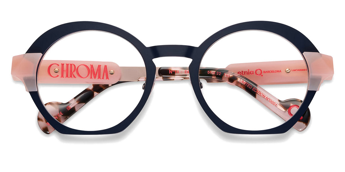 Etnia Barcelona® CHROMA N11 7 CHR011 51O DBPK - DBPK Blue/Pink Eyeglasses