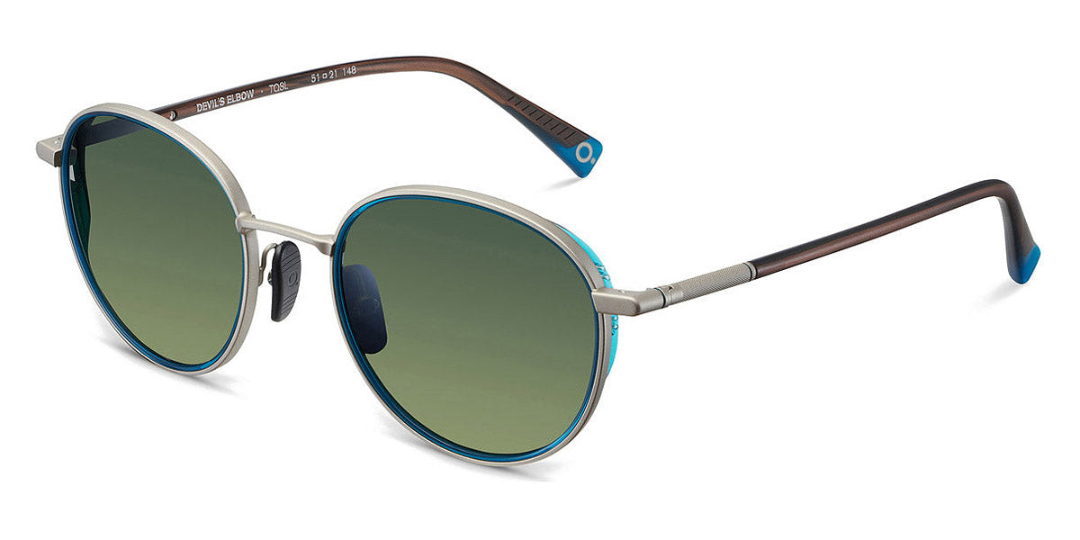 Etnia Barcelona® DEVILS ELBOW 7 DEVILS 51S TQSL - TQSL Blue/Silver Sunglasses