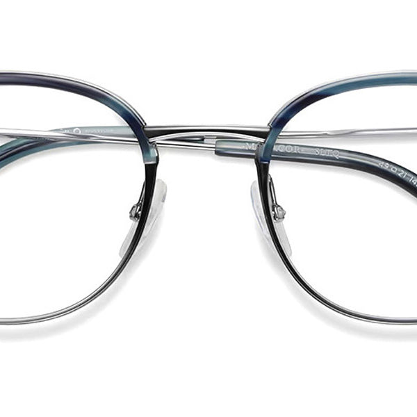 Etnia Barcelona® MANACOR 7 MANACO 49O SLTQ - SLTQ Silver/Turquoise Eyeglasses