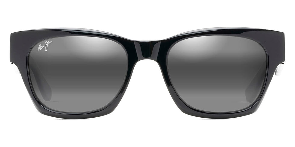 Maui Jim® Valley Isle 780-02 - Black Gloss / Neutral Grey Sunglasses