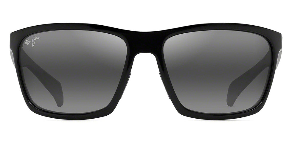 Maui Jim® Makoa 804-02 - Gloss Black / Neutral Grey Sunglasses