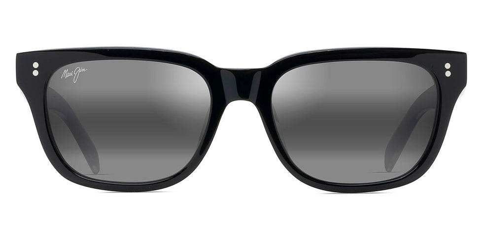 Maui Jim® Likeke 894-02 - Black with Crystal / Neutral Grey Sunglasses