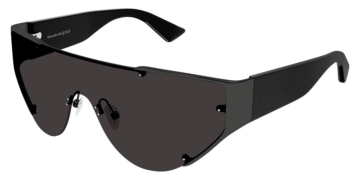Alexander McQueen® AM0447S AM AM0447S 001 99 - Gunmetal Sunglasses