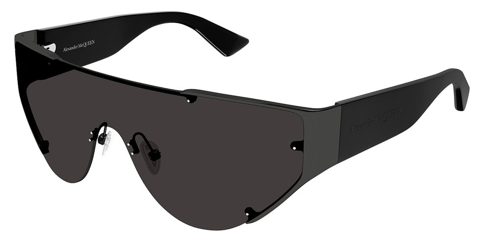 Alexander McQueen® AM0447S AM AM0447S 001 99 - Gunmetal Sunglasses