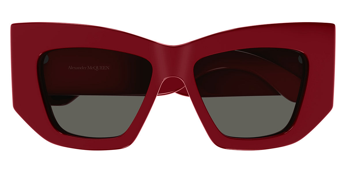 Alexander McQueen® AM0448S AM AM0448S 003 53 - Red / Gray Sunglasses