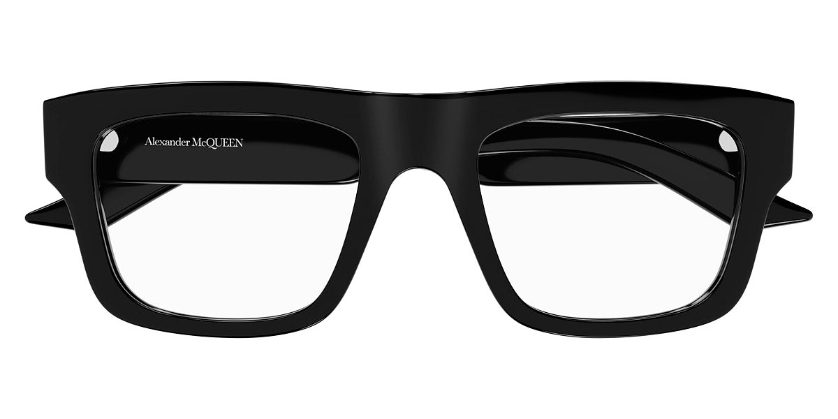 Alexander McQueen® AM0452O AM AM0452O 001 52 - Black Eyeglasses