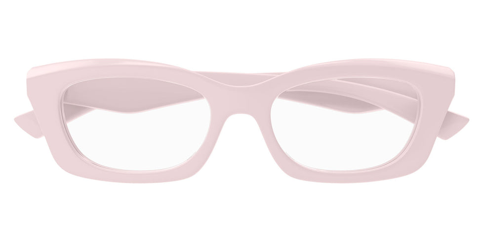 Alexander McQueen® AM0474O AMQ AM0474O 005 52 - 005 Pink Eyeglasses