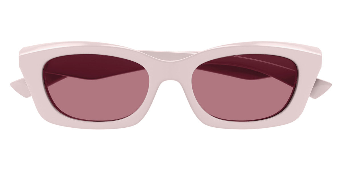 Alexander McQueen® AM0474S AMQ AM0474S 005 52 - 005 Pink / Red Sunglasses