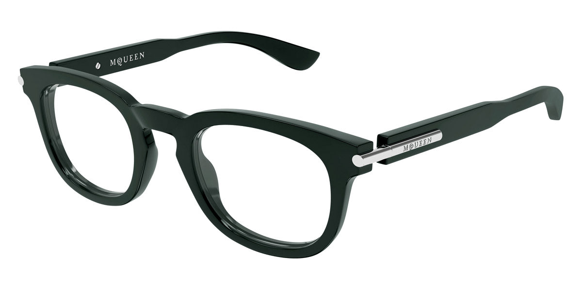 Alexander McQueen® AM0498O AMQ AM0498O 004 48 - 004 Green Eyeglasses