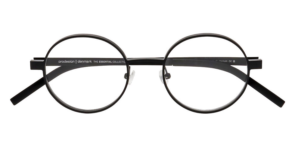 ProDesign Denmark® AROS 1 PDD AROS 1 6021 48 - Black Medium Matt Eyeglasses
