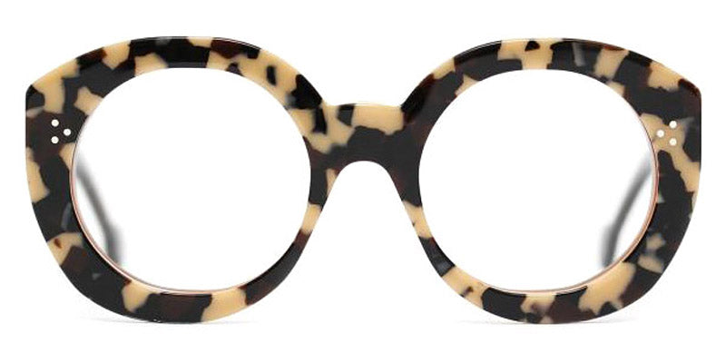 Henau® Argon 0H33 52 - SPOTTED BLACK IVORY/WHITE/LIGHT BROWN Eyeglasses