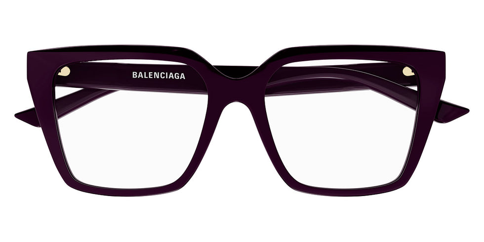 Balenciaga® BB0130O - Purple Eyeglasses