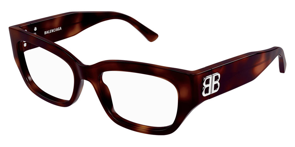 Balenciaga® BB0363O BAL BB0363O 002 54 - 002 Havana Eyeglasses
