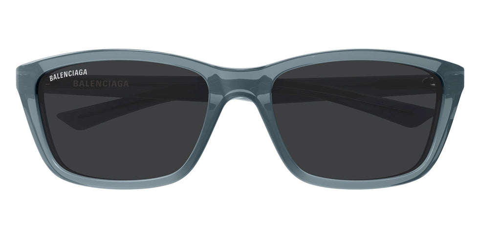 Balenciaga® BB0403SK BL BB0403SK 003 58 - Green / Grey Lenses Sunglasses