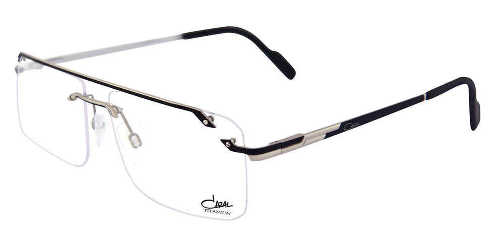 Cazal® 7100 002 57 - Black-SIlver Eyeglasses