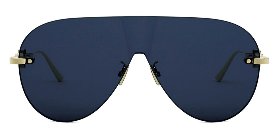 Dior® CD CHAIN M2U CD CD CHAIN M2U B0B0 00 - B0B0 Shiny Light Nickeltin / Blue Sunglasses