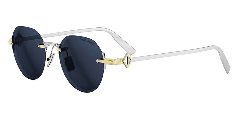 Dior® CD DIAMOND R5U CD CD DIAMOND R5U F2B0 50 - F2B0 Shiny Yellow / Blue Sunglasses