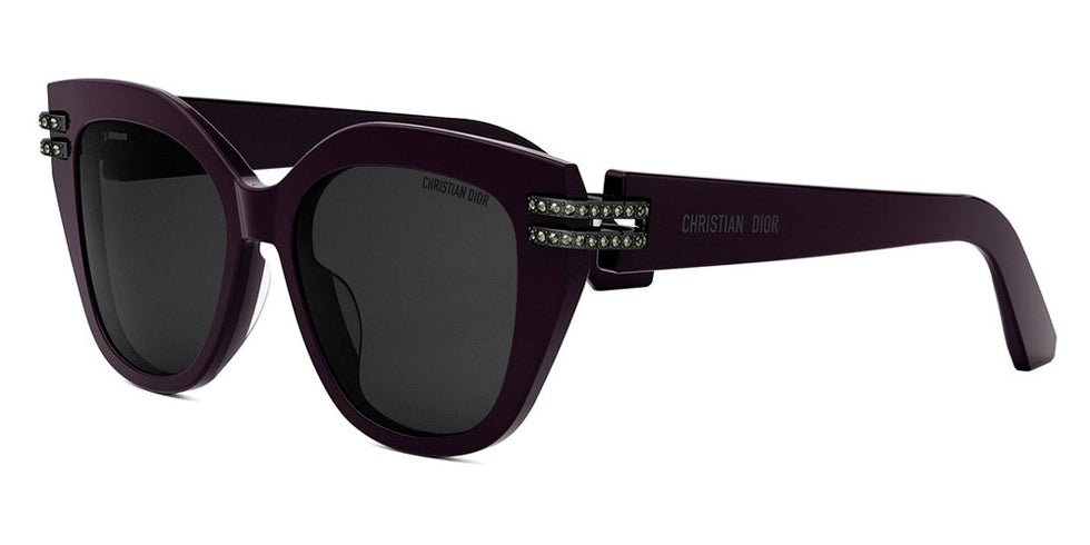 Dior® CDIOR B4I CD CDIOR B4I 35A0 53 - 35A0 Matte Dark Bronze / Smoke Sunglasses