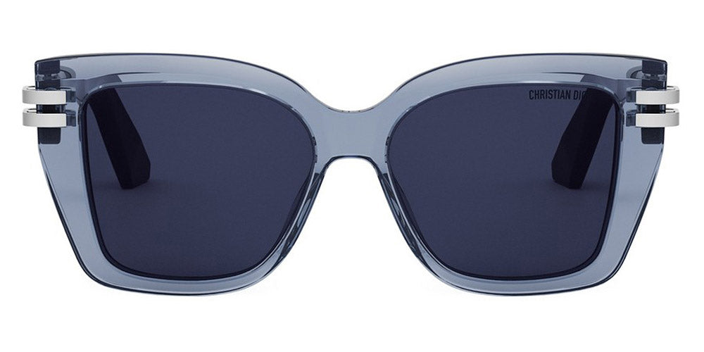 Dior® CDior S1I - Shiny Blue / Blue 80B0 Sunglasses