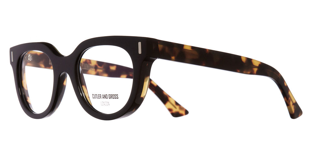 Cutler and Gross® CG1304 CG1304 BLACK CAMO 50 - Black/Camo Eyeglasses