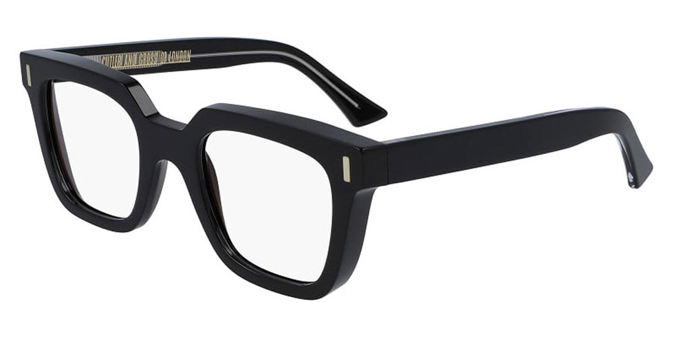 Cutler and Gross® CG1305 CG1305 BLACK 51 - Black Eyeglasses