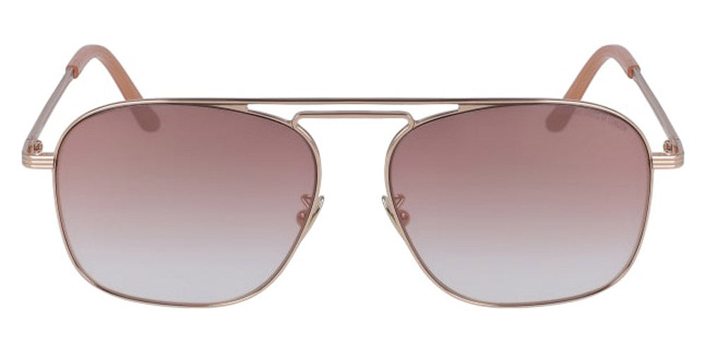 Cutler and Gross® CG1310S CG1310S GOLD PINK METALLIC BEIGE 56 - Gold/Pink/Metallic/Beige Sunglasses