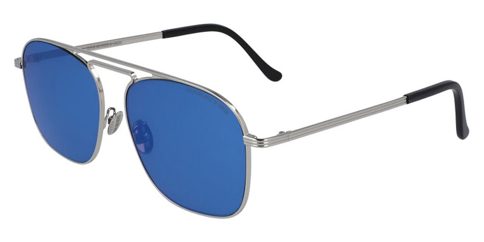 Cutler and Gross® CG1310S CG1310S SILVER BLACK METALLIC 56 - Silver/Black/Metallic Sunglasses