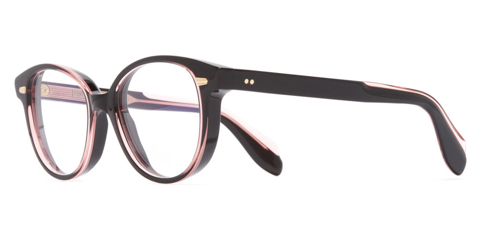 Cutler and Gross® CGOP140051 CGOP140051 ORANGE ON BLACK 51 - Orange On Black Eyeglasses