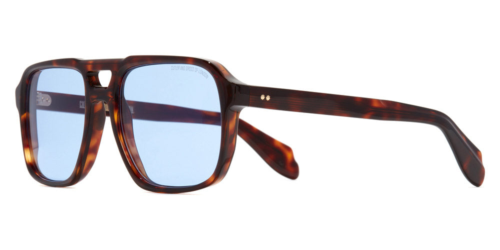 Cutler and Gross® CGSN139457 CGSN139457 DARK TURTLE 57 - Dark Turtle Sunglasses