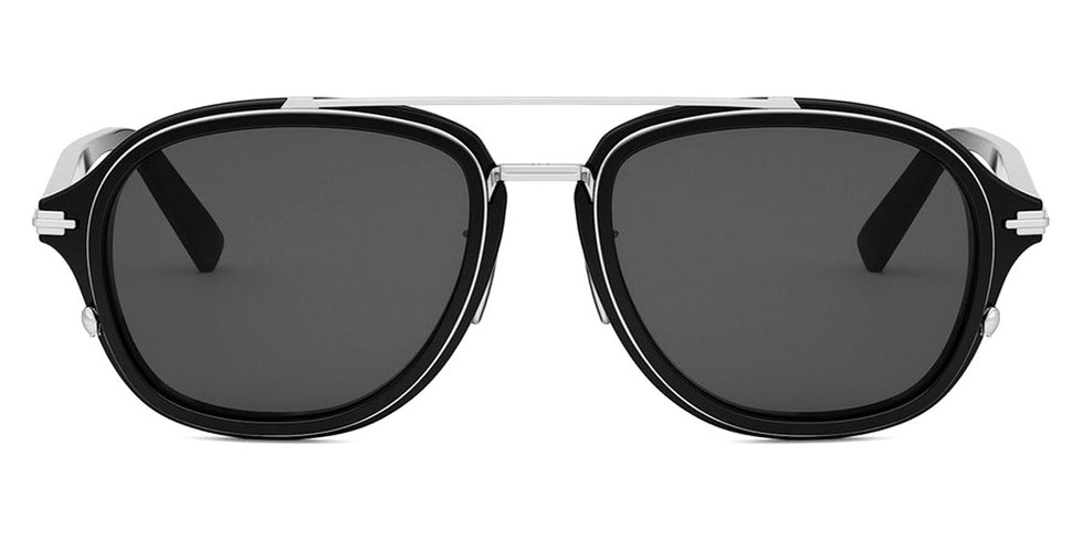 Dior® DIORBLACKSUIT A4U CD DIORBLACKSUIT A4U 10A0 53 - 10A0 Shiny Black / Grey Sunglasses