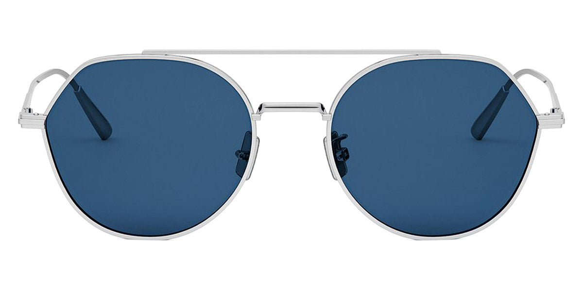 Dior® Diorblacksuit R6U CD DRBLKSUIT R6U F0B0 54 - Shiny Palladium Lenses Blue Organic F0B0 Sunglasses