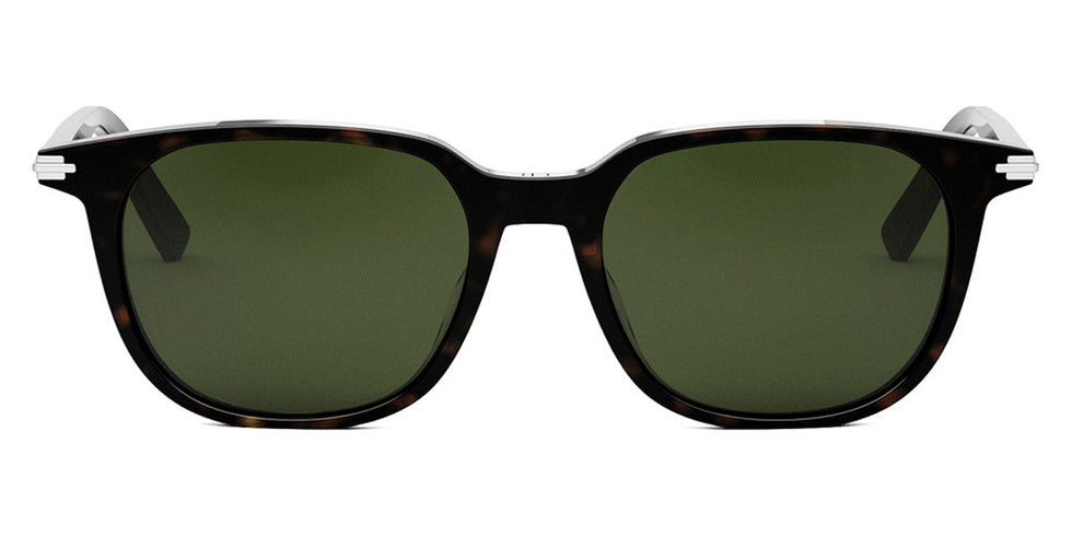 Dior® DIORBLACKSUIT S12F - Shiny Dark Havana/Lenses Green Mineral 20C0 Sunglasses