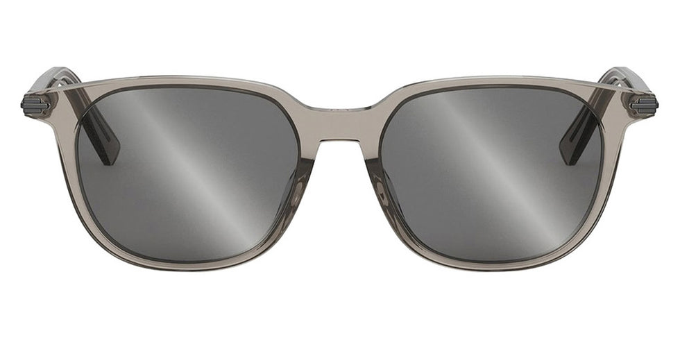 Dior® DIORBLACKSUIT S12F - Shiny Light Pink/Lenses Smoke Mirror Organic 77A4 Sunglasses