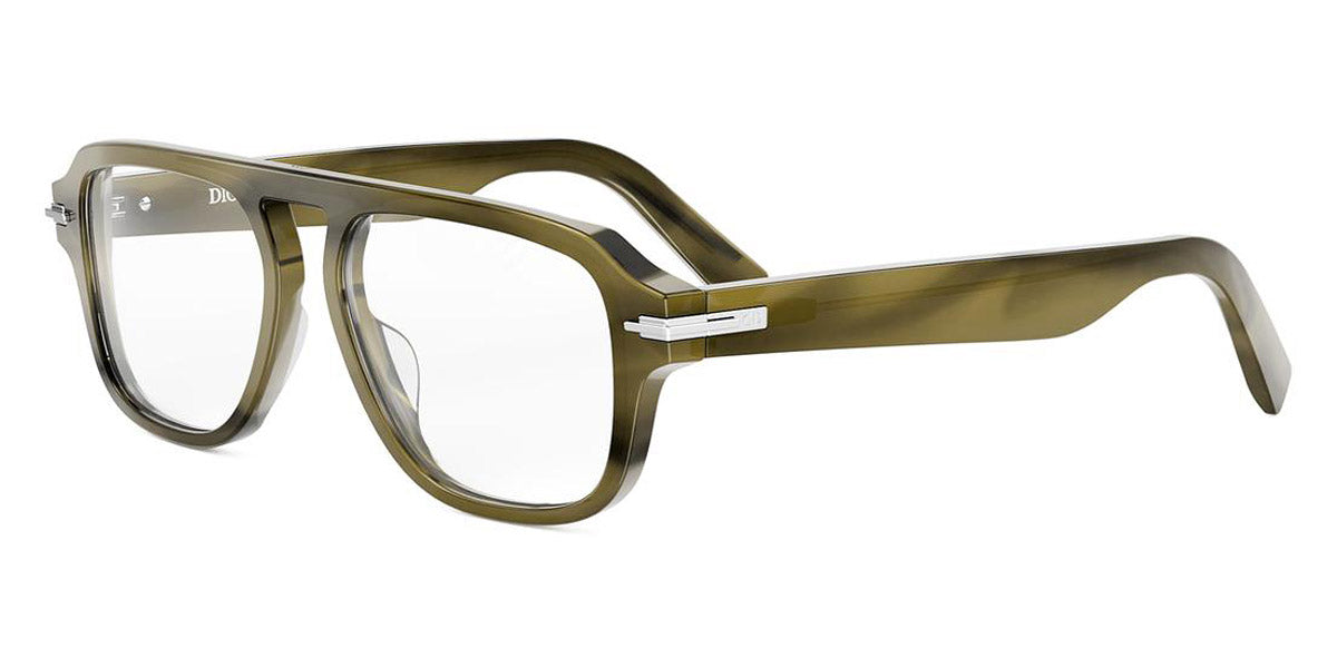 Dior® DIORBLACKSUITO A3I CD DIORBLACKSUITO A3I 2700 53 - 2700 Shiny Green Eyeglasses