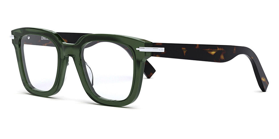 Dior® DIORBLACKSUITO S10I CD DIORBLACKSUITO S10I 5800 51 - 5800 Shiny Green Eyeglasses