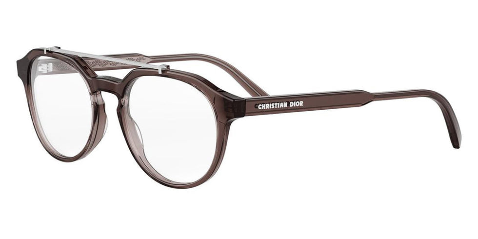 Dior® DIORBOTANICAO R1I - 6400 Shiny Brown Eyeglasses