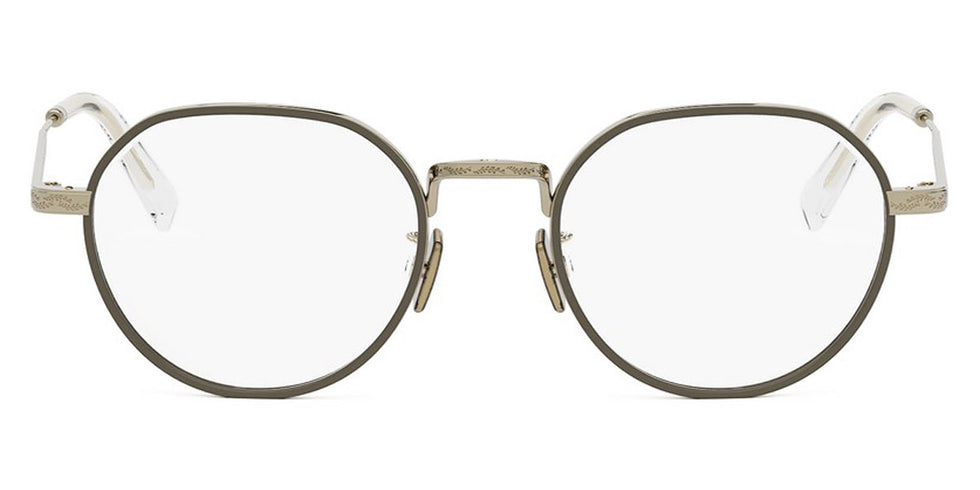 Dior® DIORBOTANICAO R2U CD DIORBOTANICAO R2U C900 49 - C900 Shiny Yellow Eyeglasses
