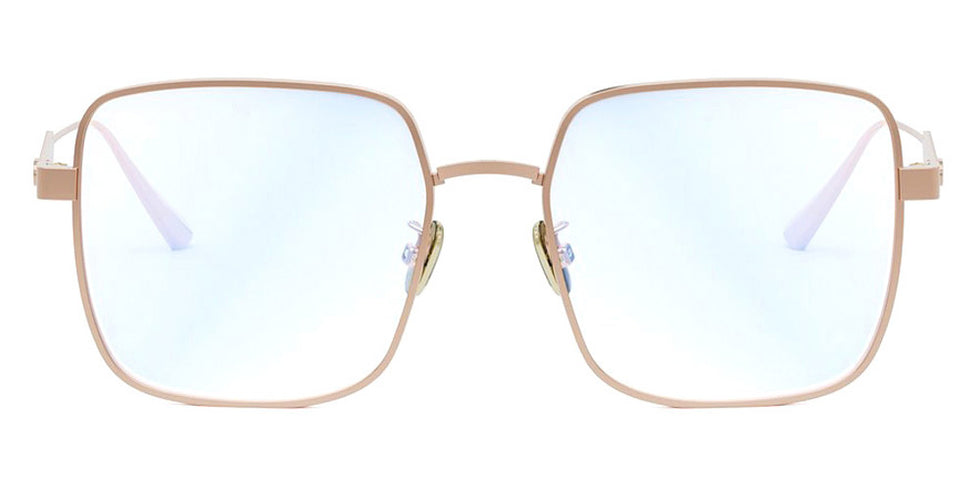 Dior® DIORCANNAGEO S1F CD DIORCANNAGEO S1F E0BB 55 - E0BB Matte Rose Gold / Gradient Smoke Eyeglasses