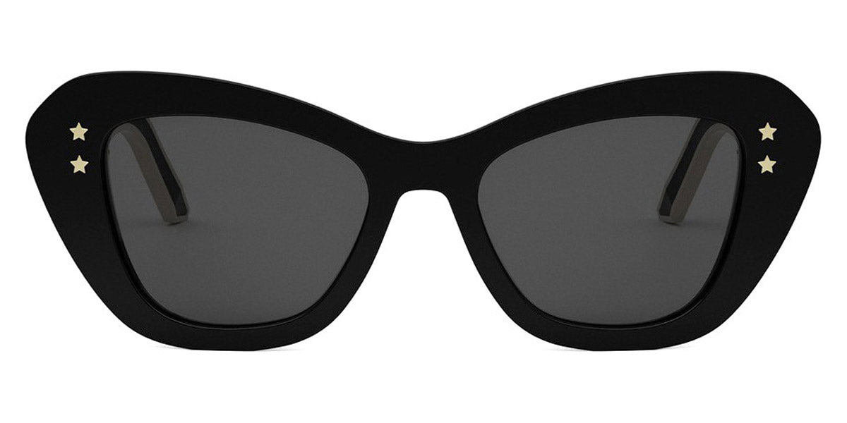 Dior® DIORPACIFIC B3U - Shiny Black/Lenses Smoke Organic 10A0 Sunglasses