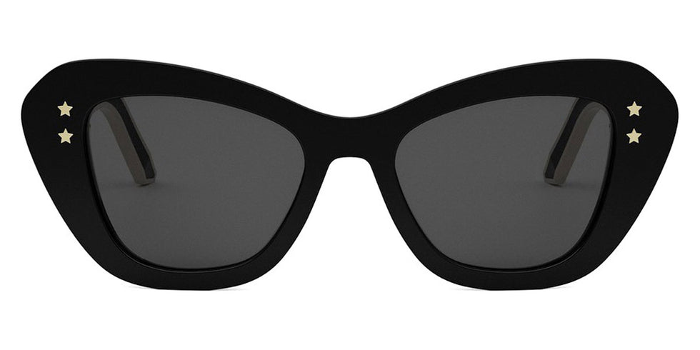 Dior® DIORPACIFIC B3U - Shiny Black/Lenses Smoke Organic 10A0 Sunglasses