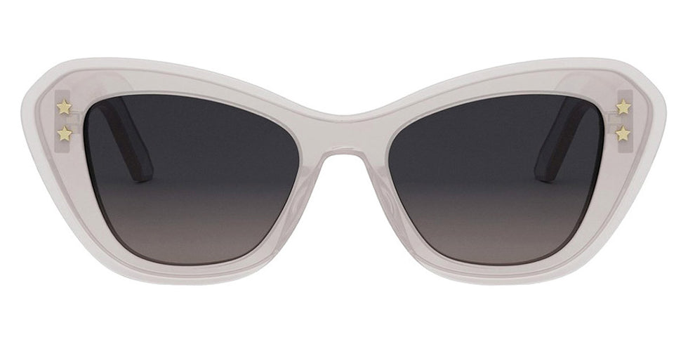Dior® DIORPACIFIC B3U - Shiny Light Pink/Lenses Gradient or Mirror Violet Organic 40GL Sunglasses