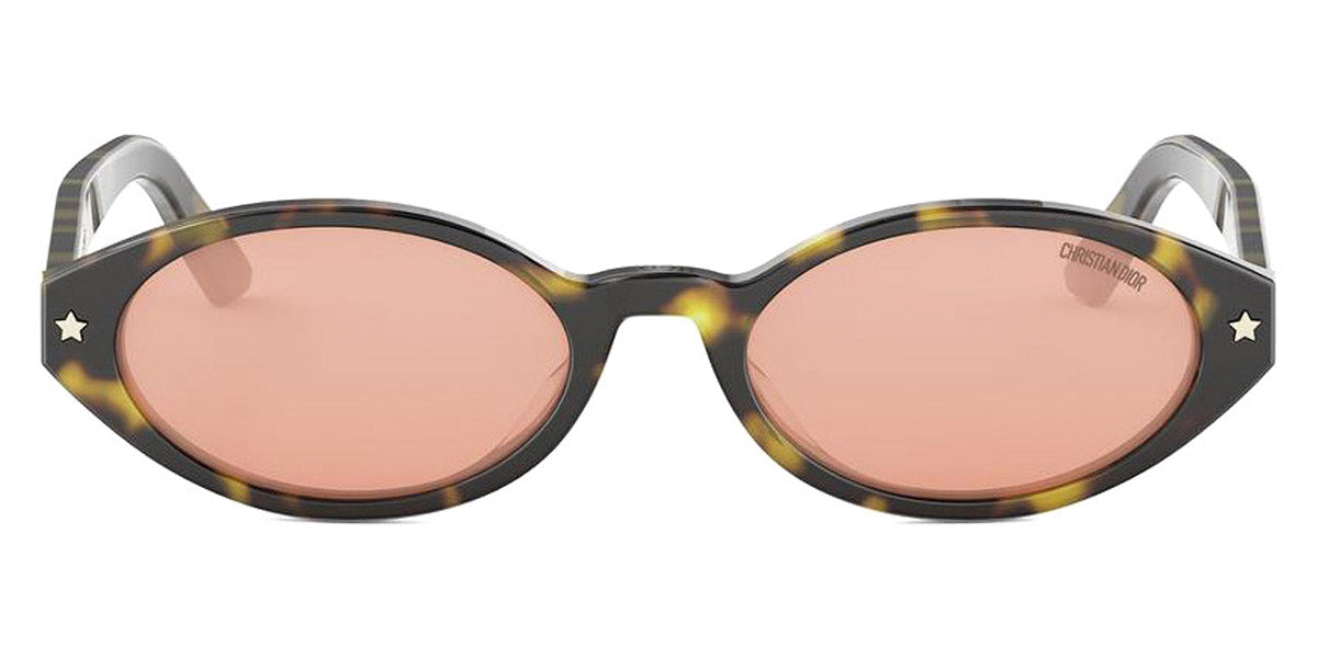 Dior® DIORPACIFIC R1I CD DIORPACIFIC R1I 20L0 52 - 20L0 Shiny Havana / Rose Sunglasses