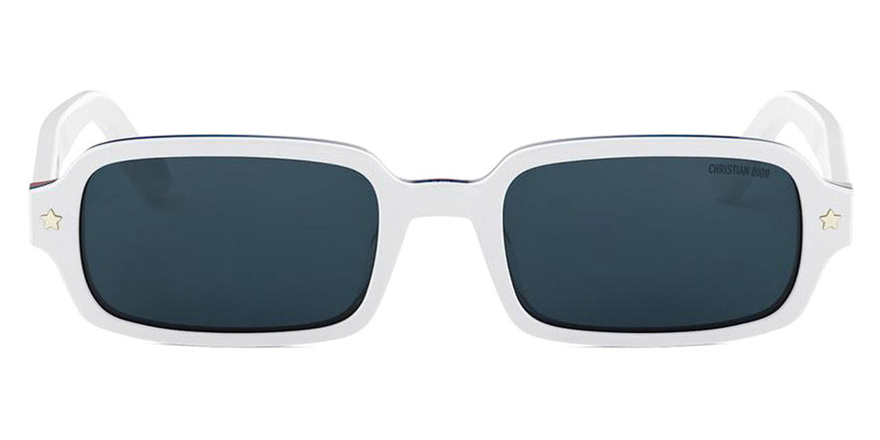Dior® DIORPACIFIC S3I CD DIORPACIFIC S3I 50B0 58 - 50B0 Shiny White / Blue Sunglasses