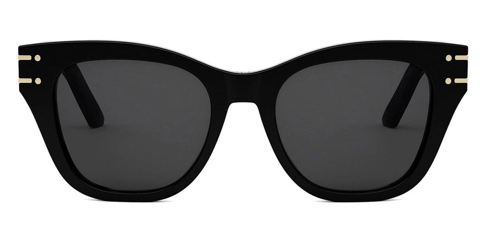 Dior® DIORSIGNATURE B4I CD DIORSIGNATURE B4I 10A0 52 - 10A0 Shiny Black / Smoke Sunglasses