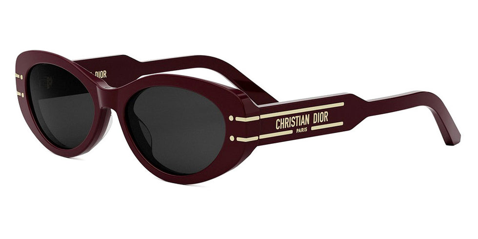 Dior® DIORSIGNATURE B8U CD DIORSIGNATURE B8U 35A0 53 - 35A0 Bordeaux/ Smoke Sunglasses