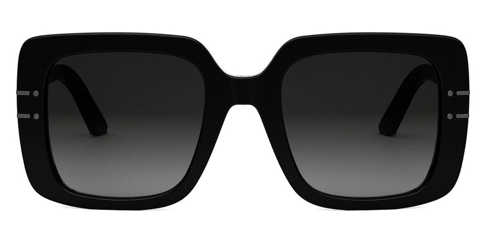 Dior® DIORSIGNATURE S11I CD DIORSIGNATURE S11I 14A1 54 - 14A1 Shiny Black / Gradient Smoke Sunglasses