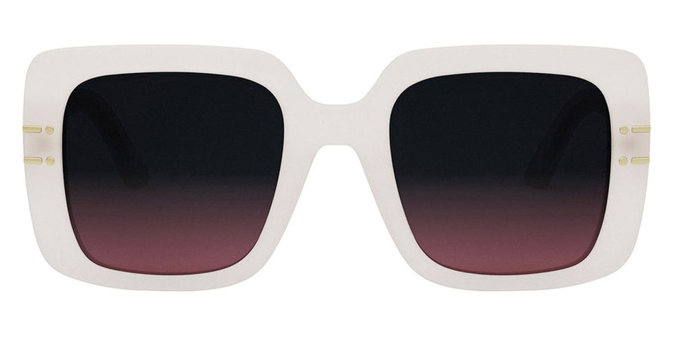 Dior® DIORSIGNATURE S11I CD DIORSIGNATURE S11I 95AD 54 - 95AD Shiny Ivory / Gradient Brown Sunglasses